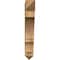 Ekena Millwork Balboa Arts & Crafts Rough Sawn Bracket, Western Red Cedar, 6"W x 32"D x 40"H BKT06X32X40BOA03RWR - alternate 3